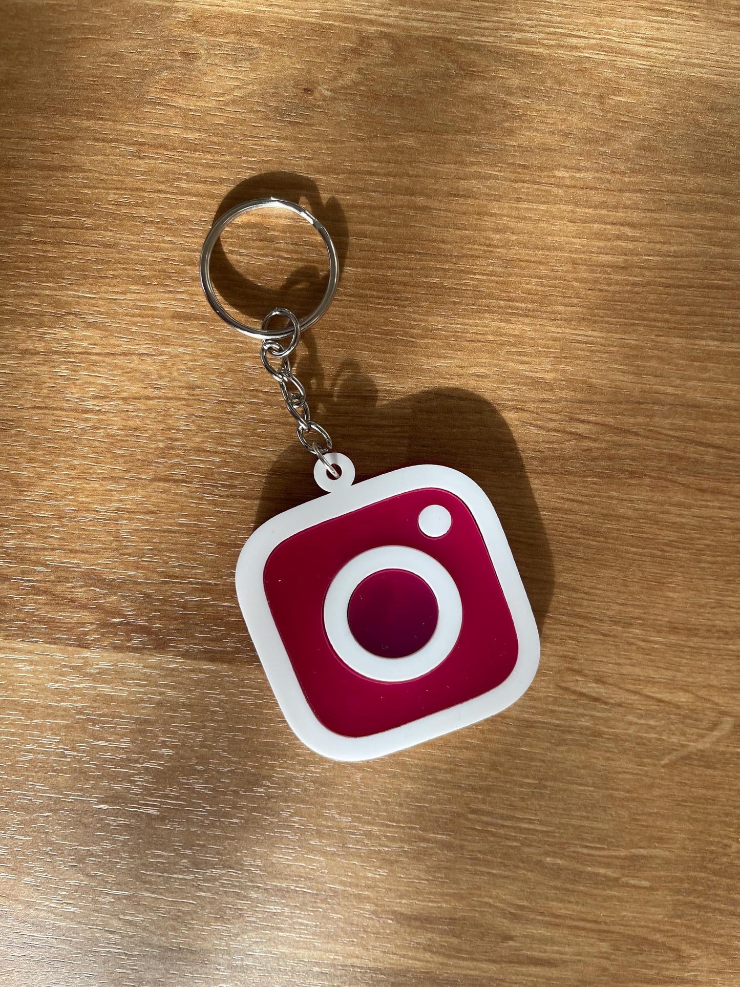 Custom Acrylic NFC Tag | Tap to Connect Keychain for Realtors, Instagram, Small Biz