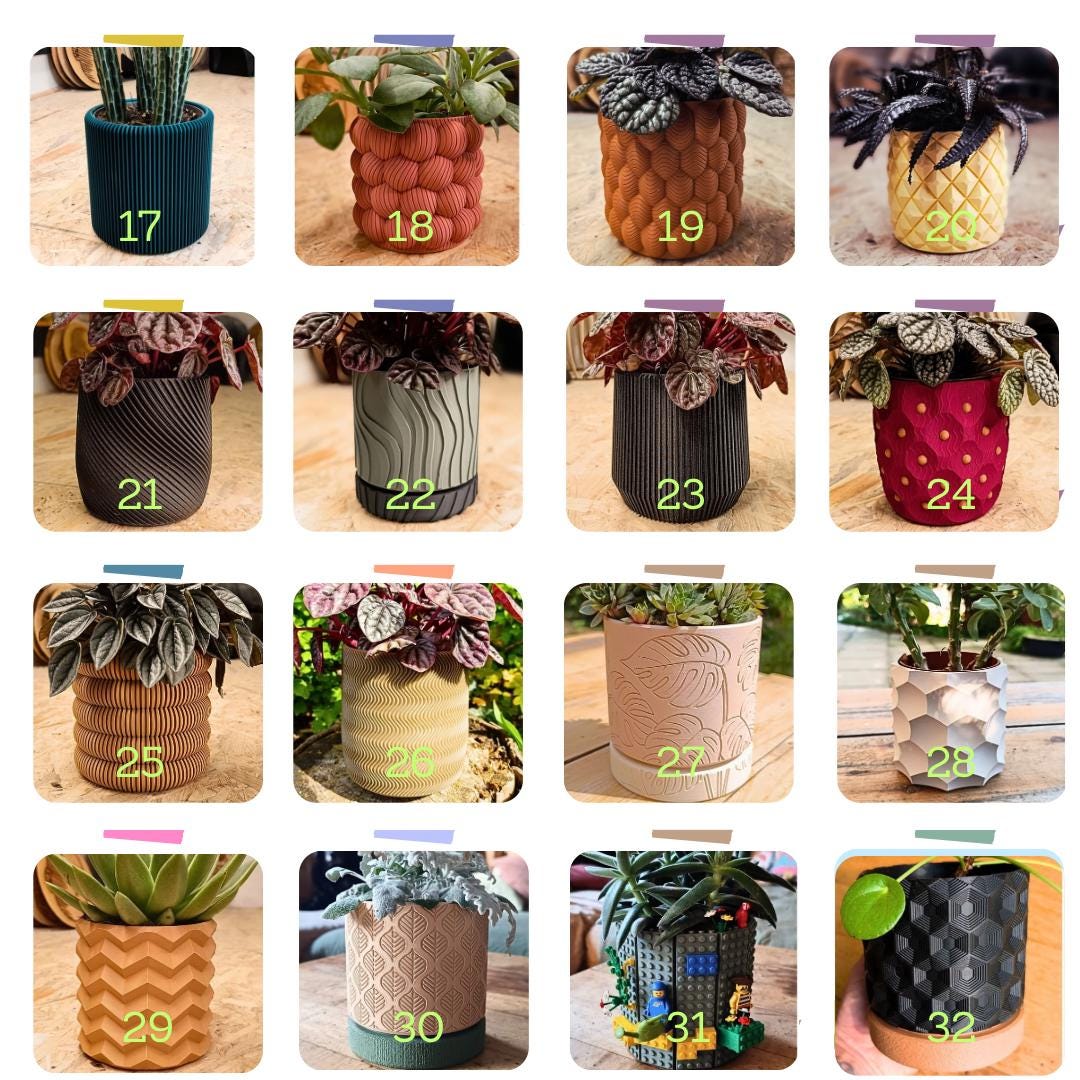 Sunflower Coaster Tree + Decorative Planter Set | Modular Base Options | Sunflower Drink Holder