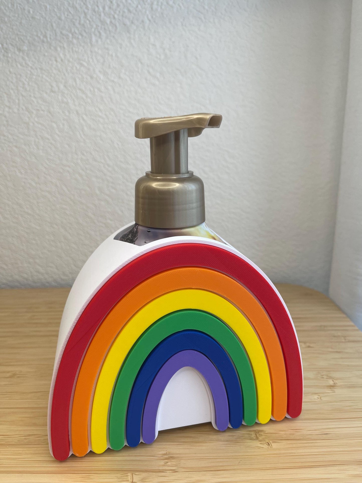 Rainbow Bath & Body Works Foaming Soap Holder