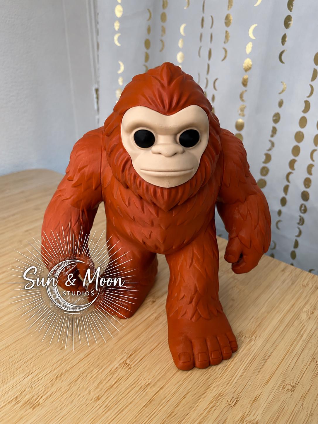 Sasquatch Soap Holder for Bath & Body Works Foaming Soap | Bigfoot Bathroom Decor | 3D Printed Soap Stand | Cryptid Gift