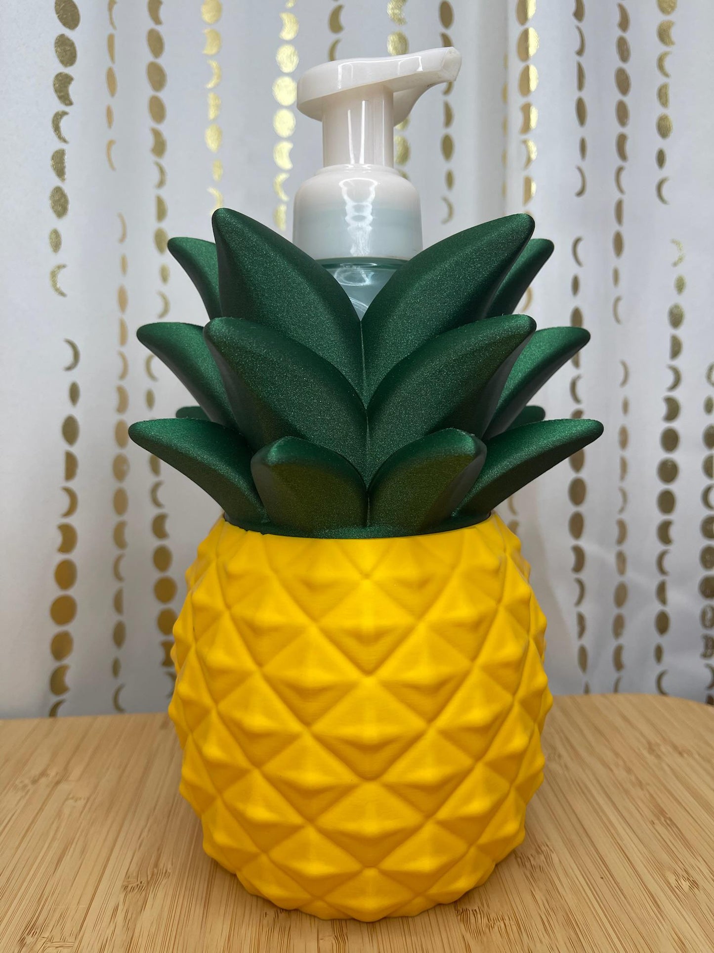 Pineapple Foaming Soap Holder | Bath & Body Works Soap Dispenser Cover | Tropical Bathroom Decor | Summer Kitchen Decor