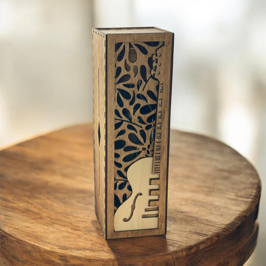 Wood Wine Box - Wine Gift/Display Box