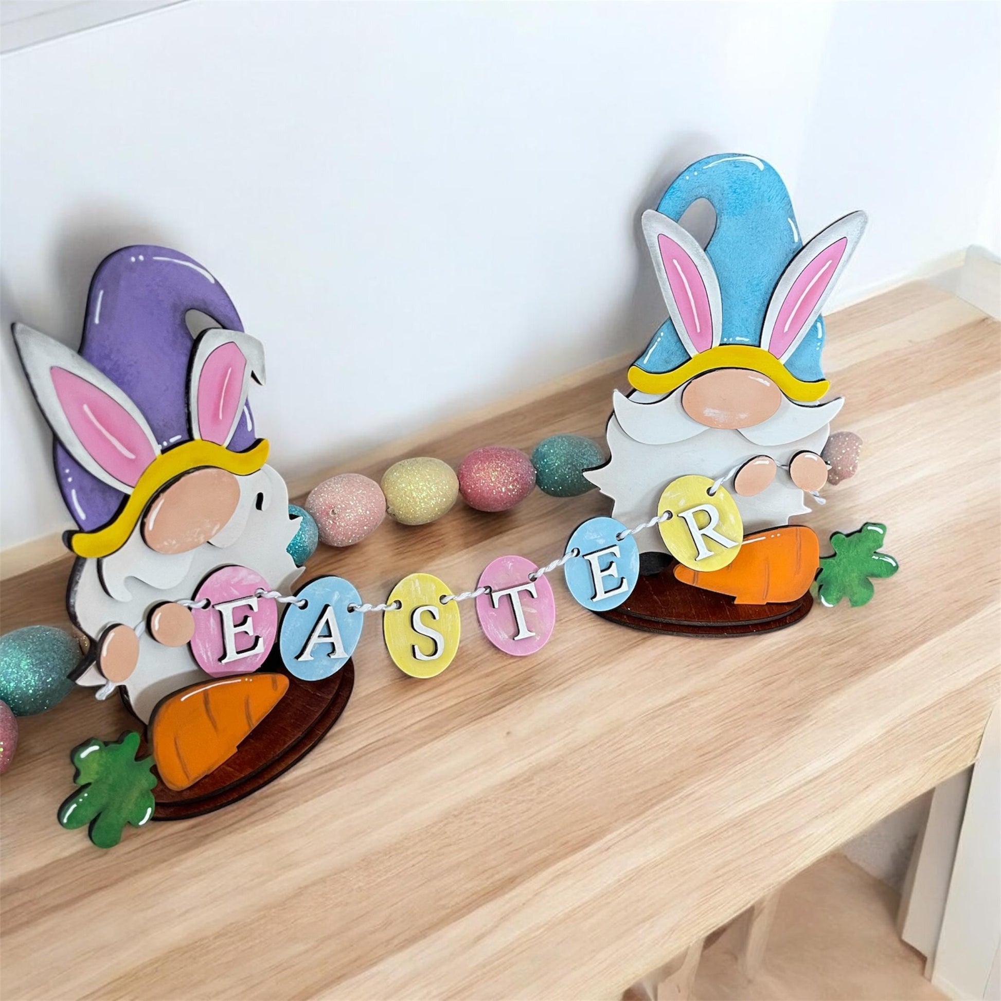 Holiday Interchangable Gnome Sets with Banner