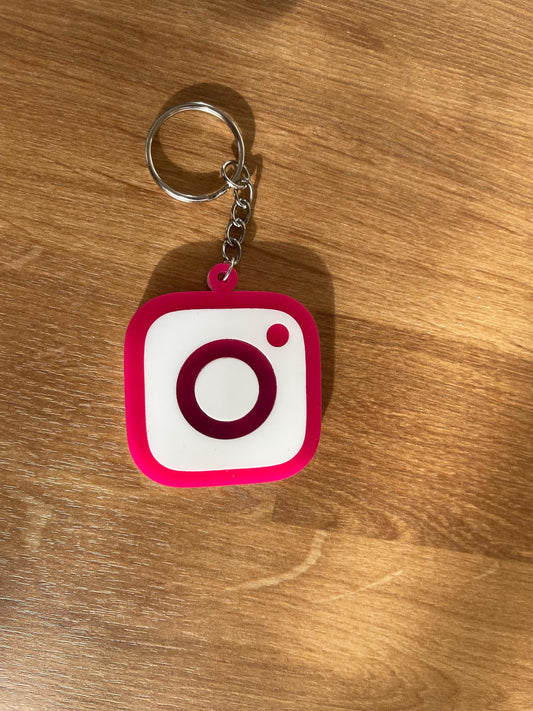 Custom Acrylic NFC Tag | Tap to Connect Keychain for Realtors, Instagram, Small Biz