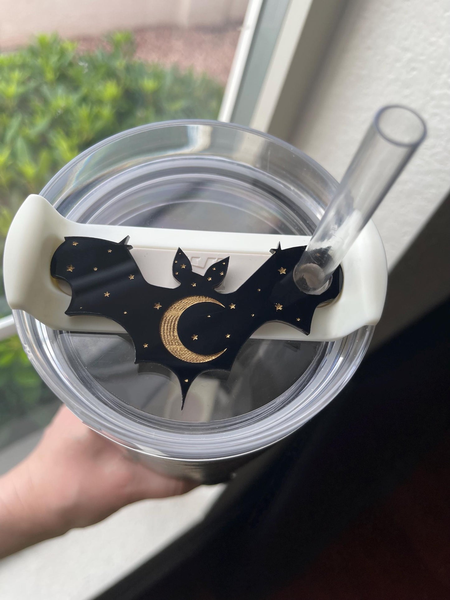 Spooky Sassy Cup Topper: Acrylic Stanley 40oz H2.0 Tumbler Accessory
