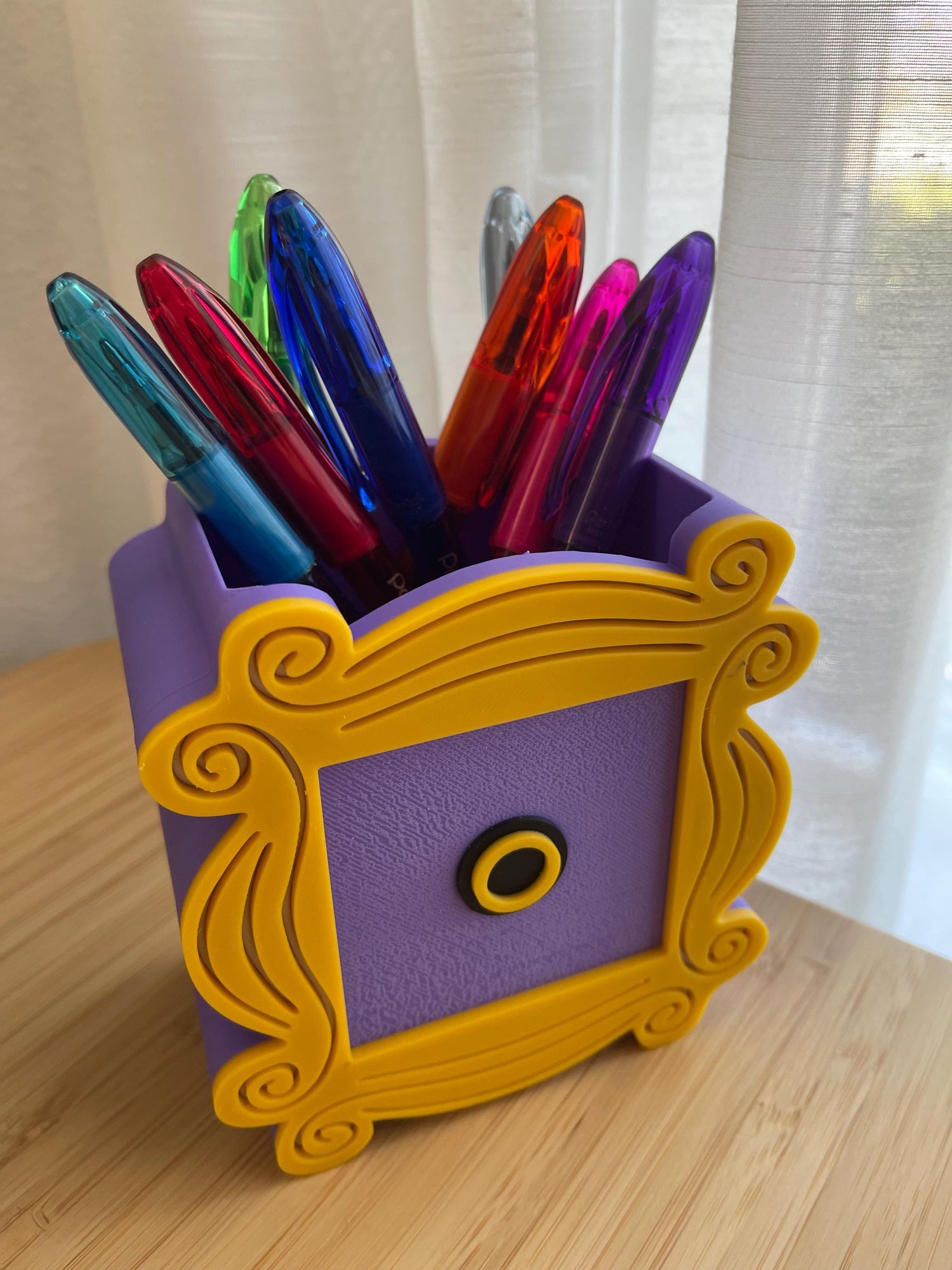 Friends-Inspired Desk Accessories – Yellow Frame Stationery Collection