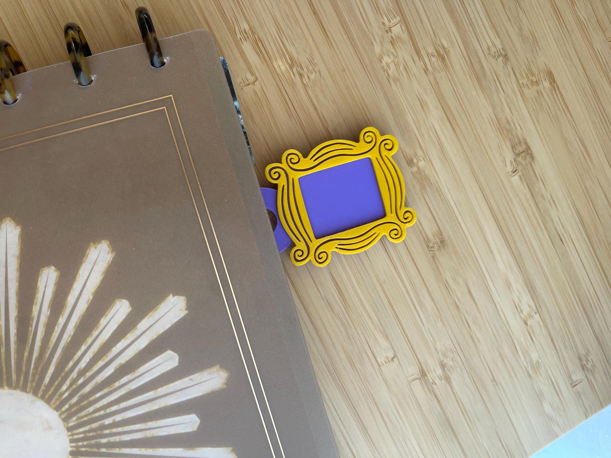Friends-Inspired Desk Accessories – Yellow Frame Stationery Collection