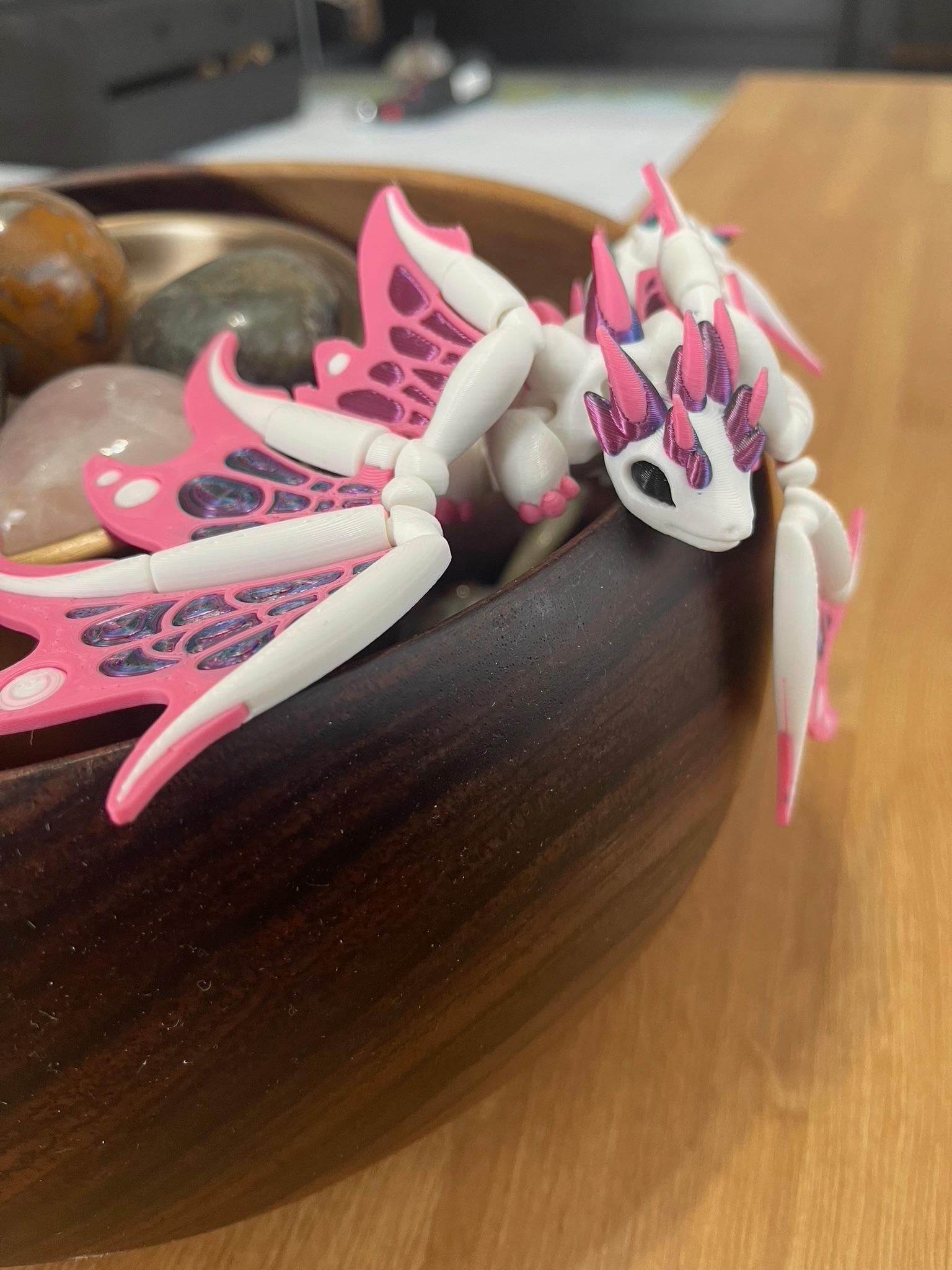 Fairy Monarch Dragon – Articulated 3D Printed Fantasy Creature