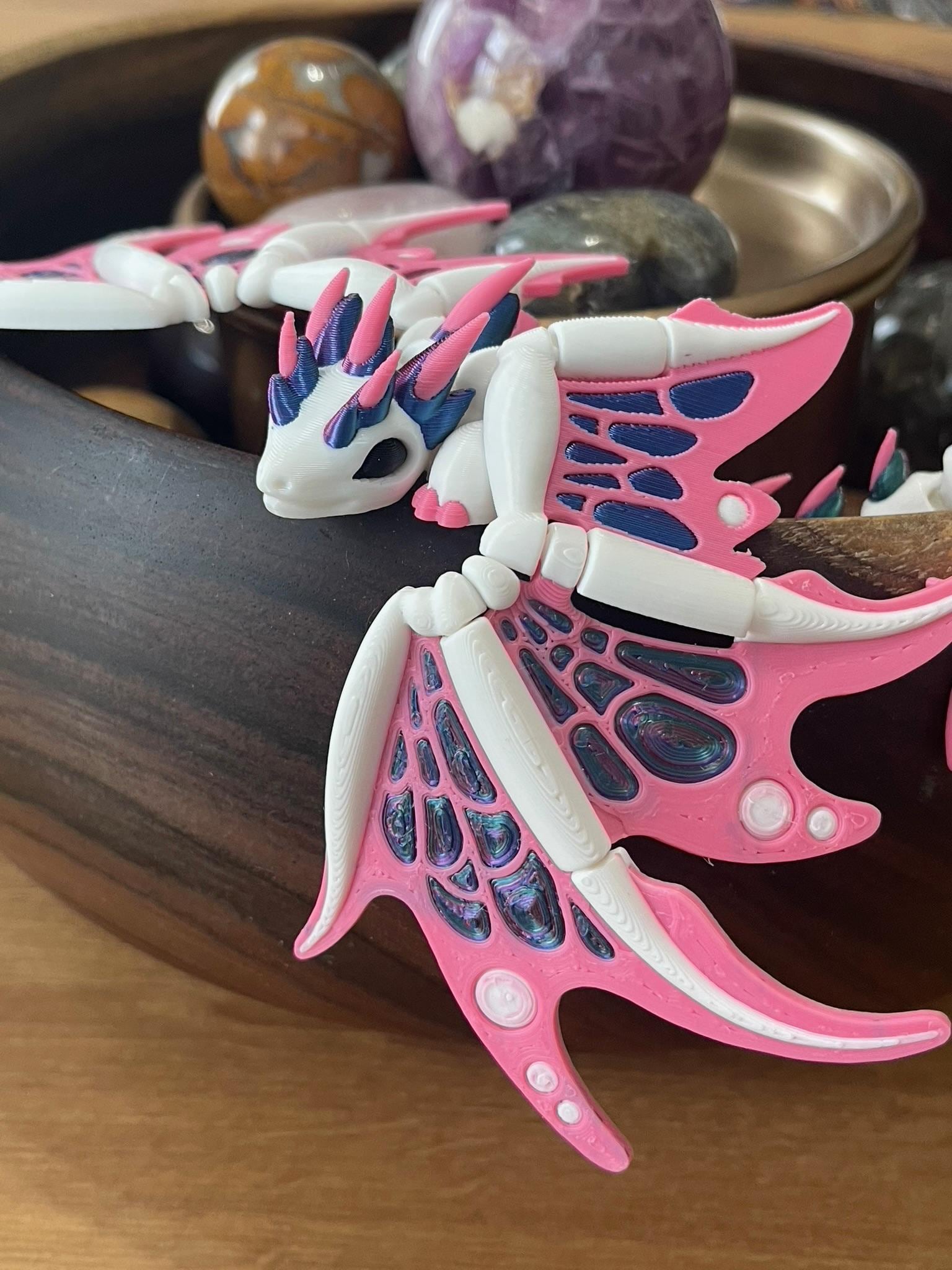 Fairy Monarch Dragon – Articulated 3D Printed Fantasy Creature