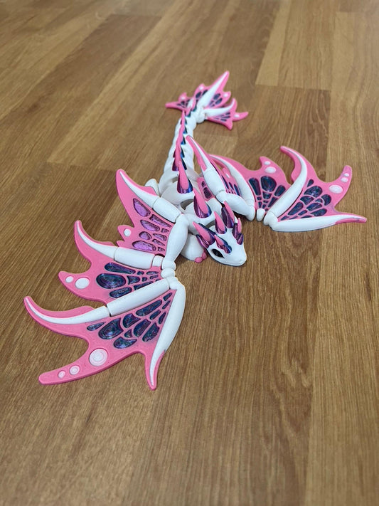 Fairy Monarch Dragon – Articulated 3D Printed Fantasy Creature