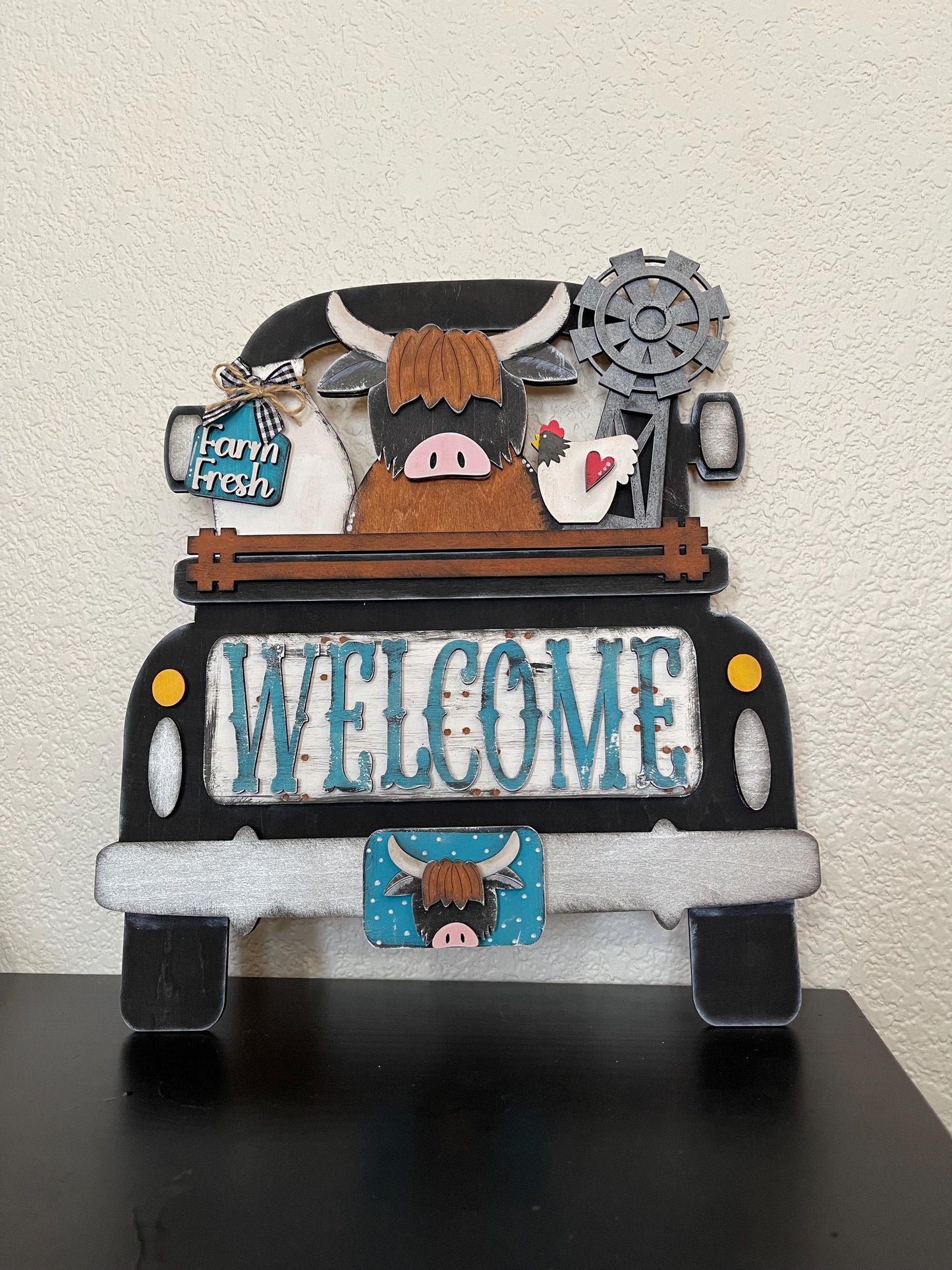 Farmhouse Interchangeable Truck Sign KITS ONLY!
