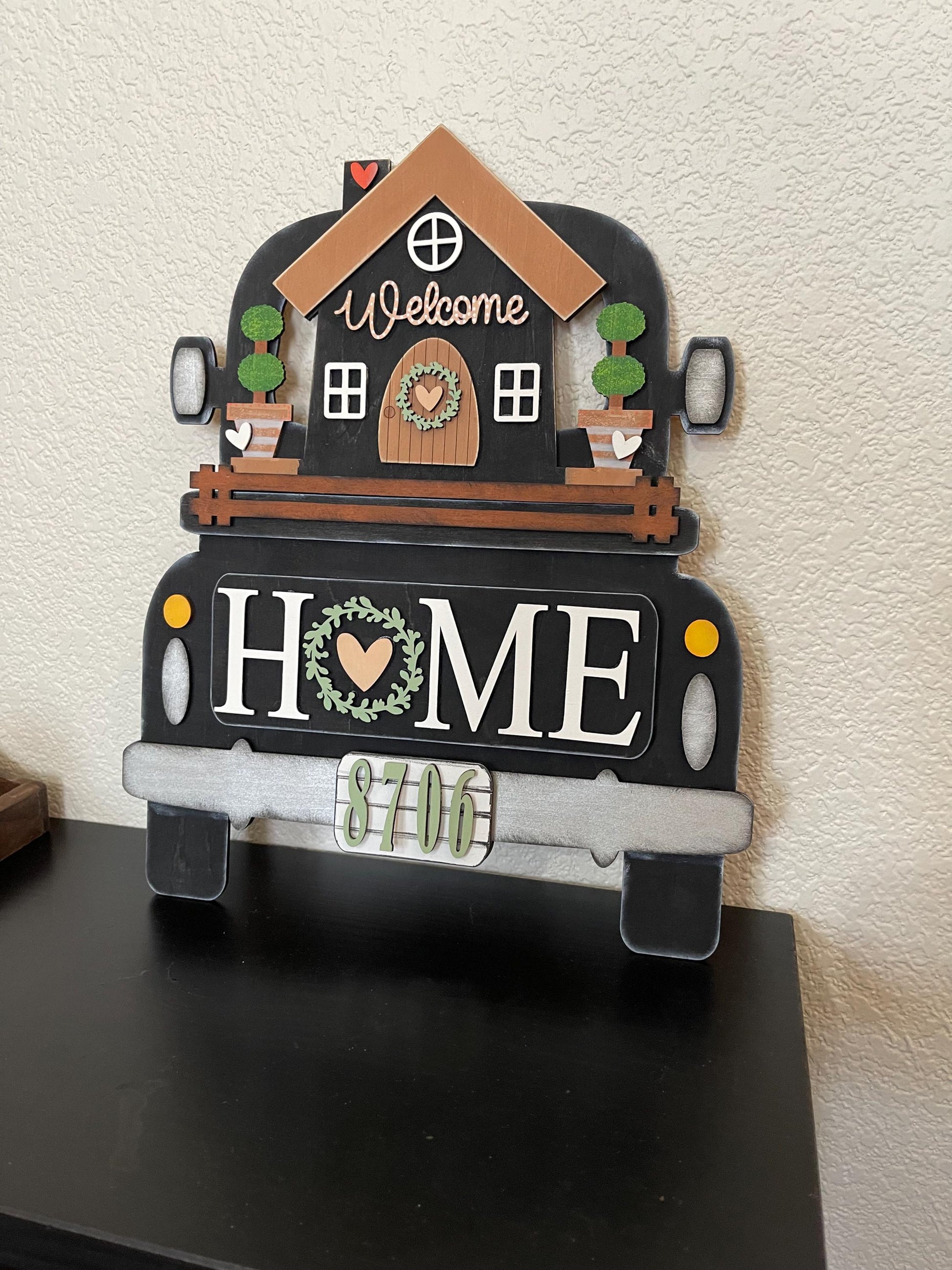 Farmhouse Interchangeable Truck Sign KITS ONLY!