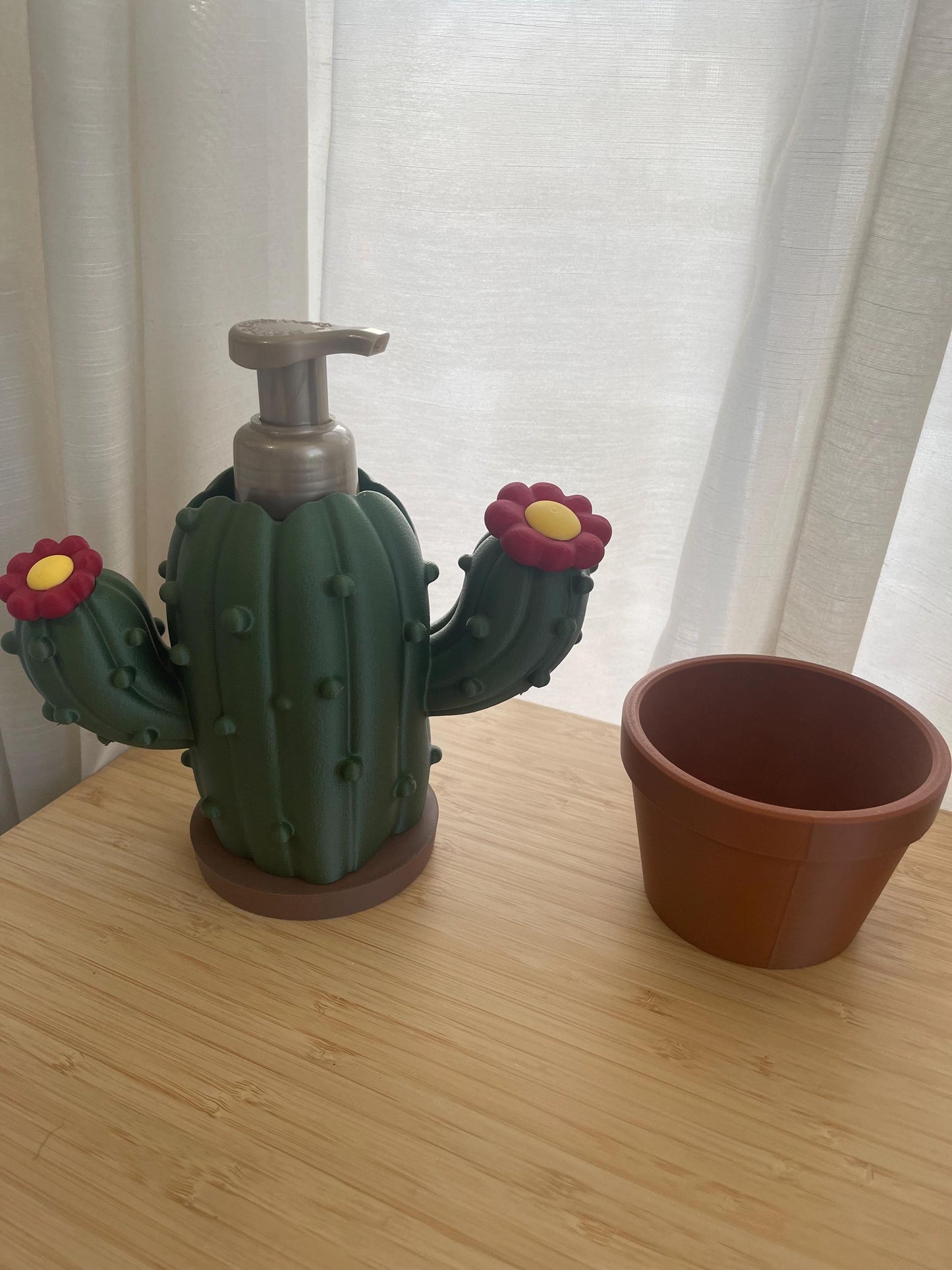 Cactus Soap Dispenser - Bathroom & Kitchen Decor