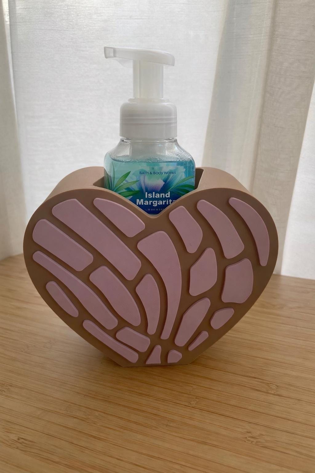 Concha Soap Holder | Pan Dulce Soap Dispenser Holder | Mexican Bread Decor | Bathroom Sink Decor | Kitchen Soap Holder