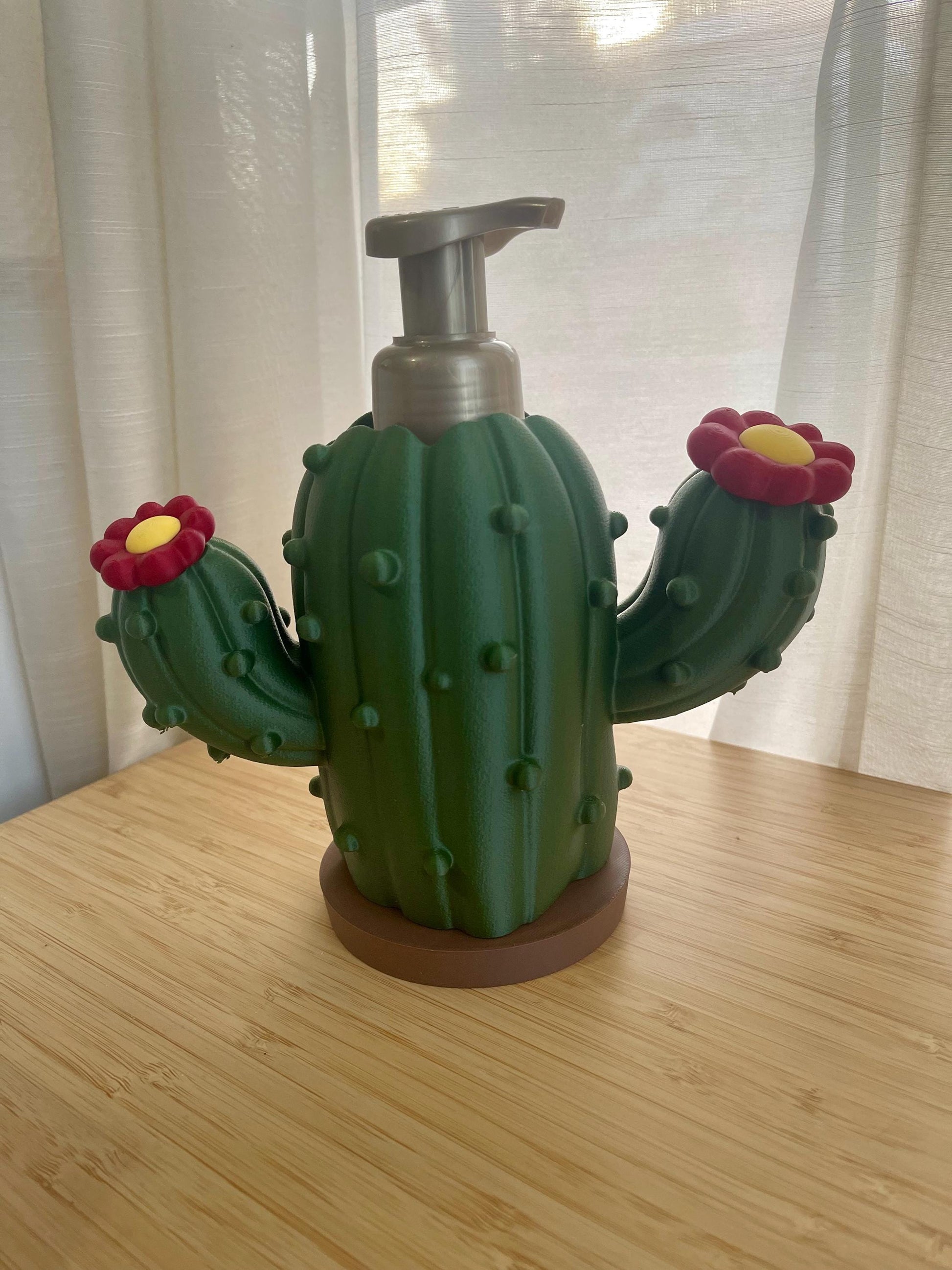 Cactus Soap Dispenser - Bathroom & Kitchen Decor