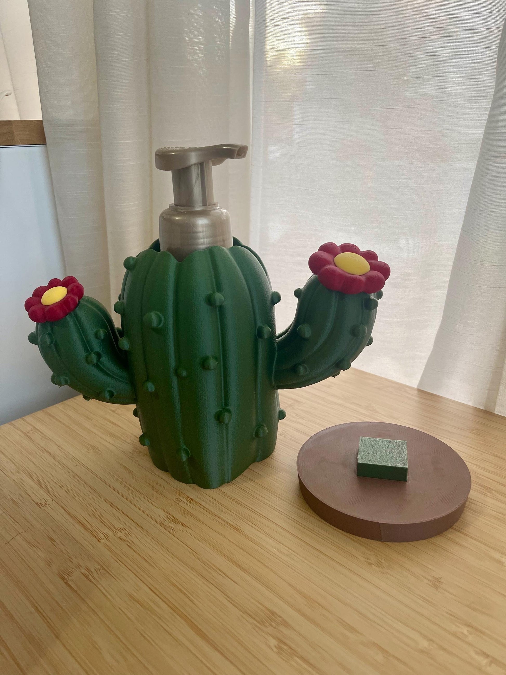 Cactus Soap Dispenser - Bathroom & Kitchen Decor