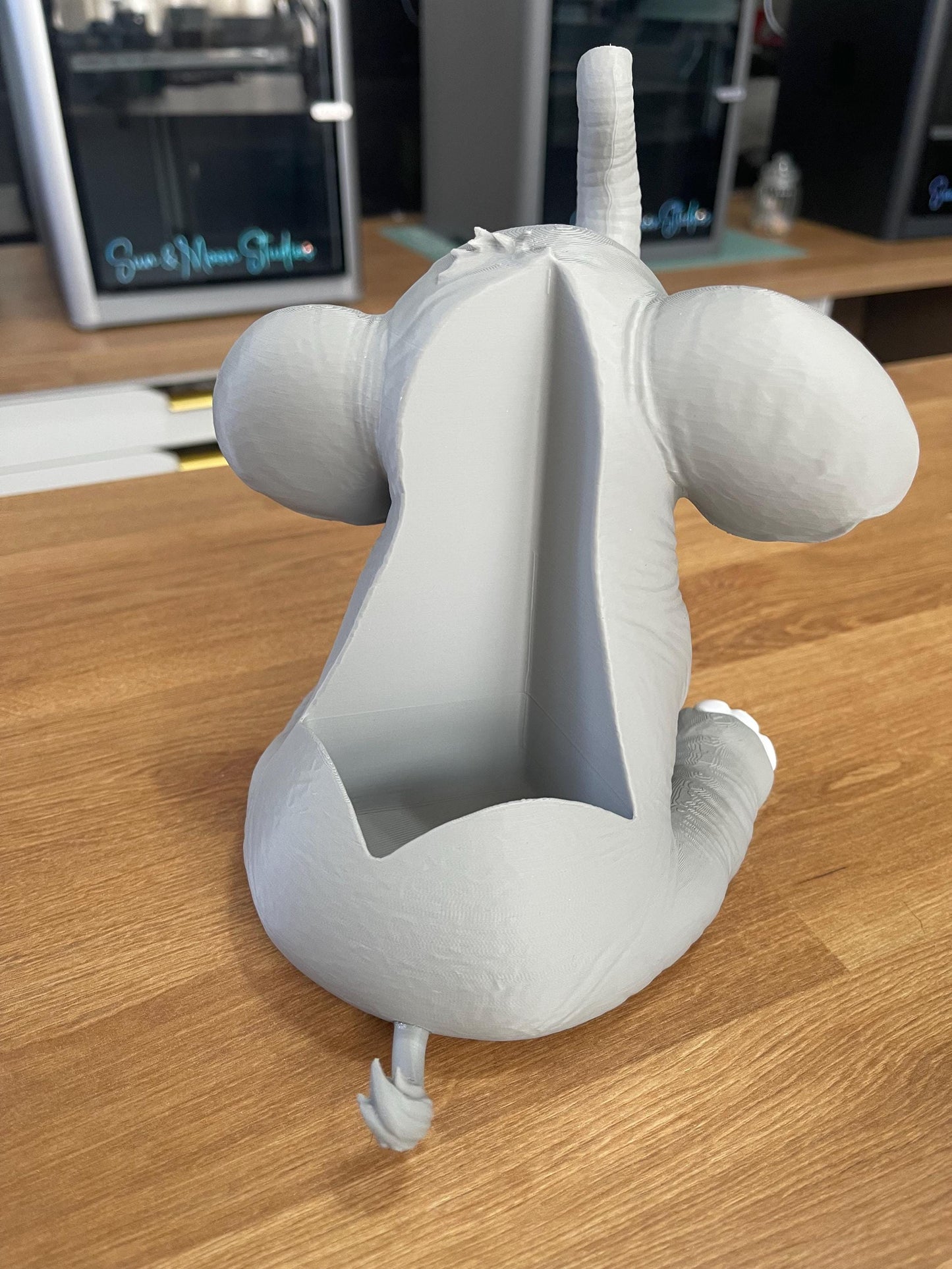 Elephant Soap Holder for Bath & Body Works | Cute Animal Bathroom Decor | Kids Bathroom Sink Organizer | Foaming Soap Dispenser Holder