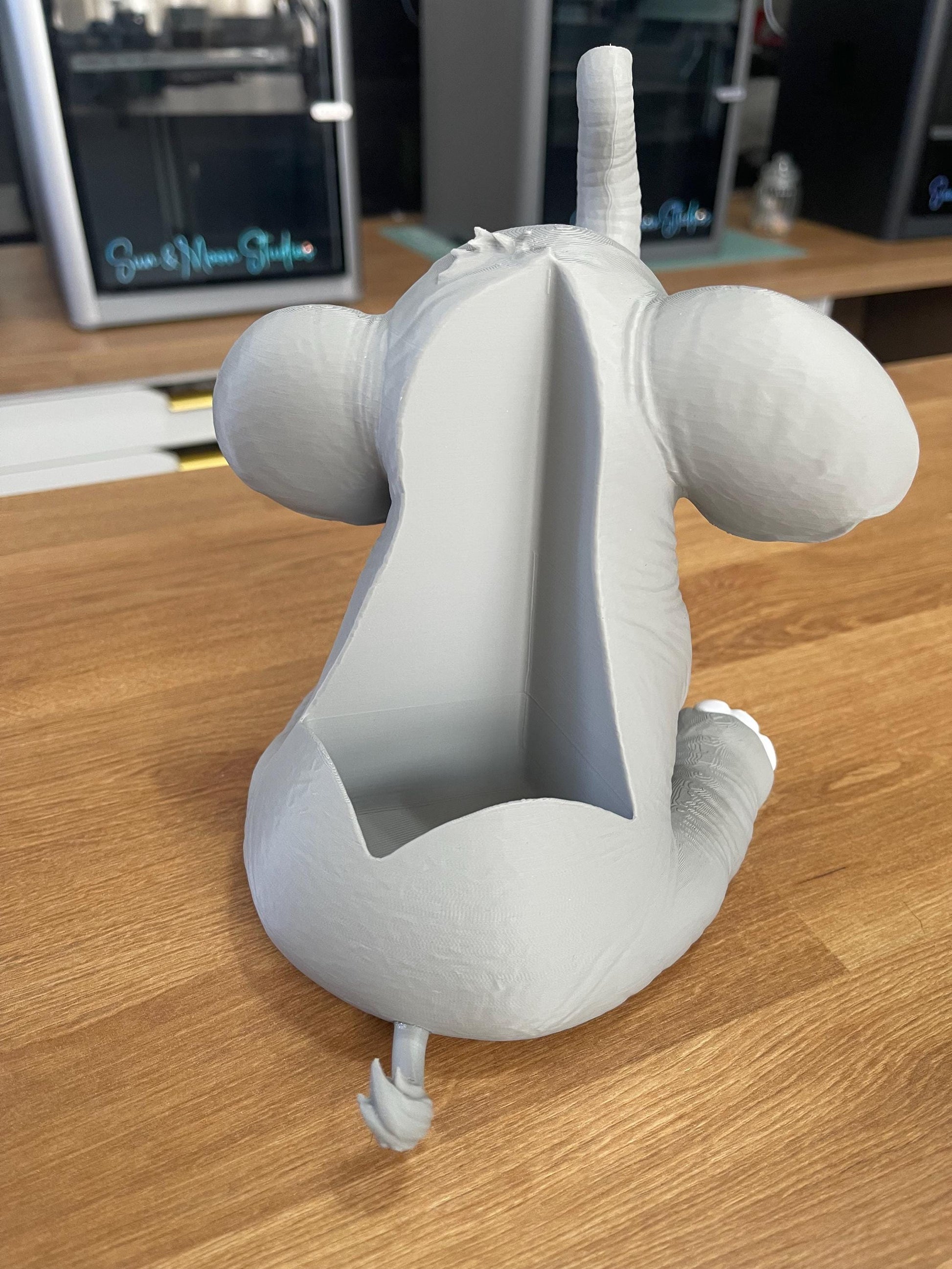 Elephant Soap Holder for Bath & Body Works | Cute Animal Bathroom Decor | Kids Bathroom Sink Organizer | Foaming Soap Dispenser Holder