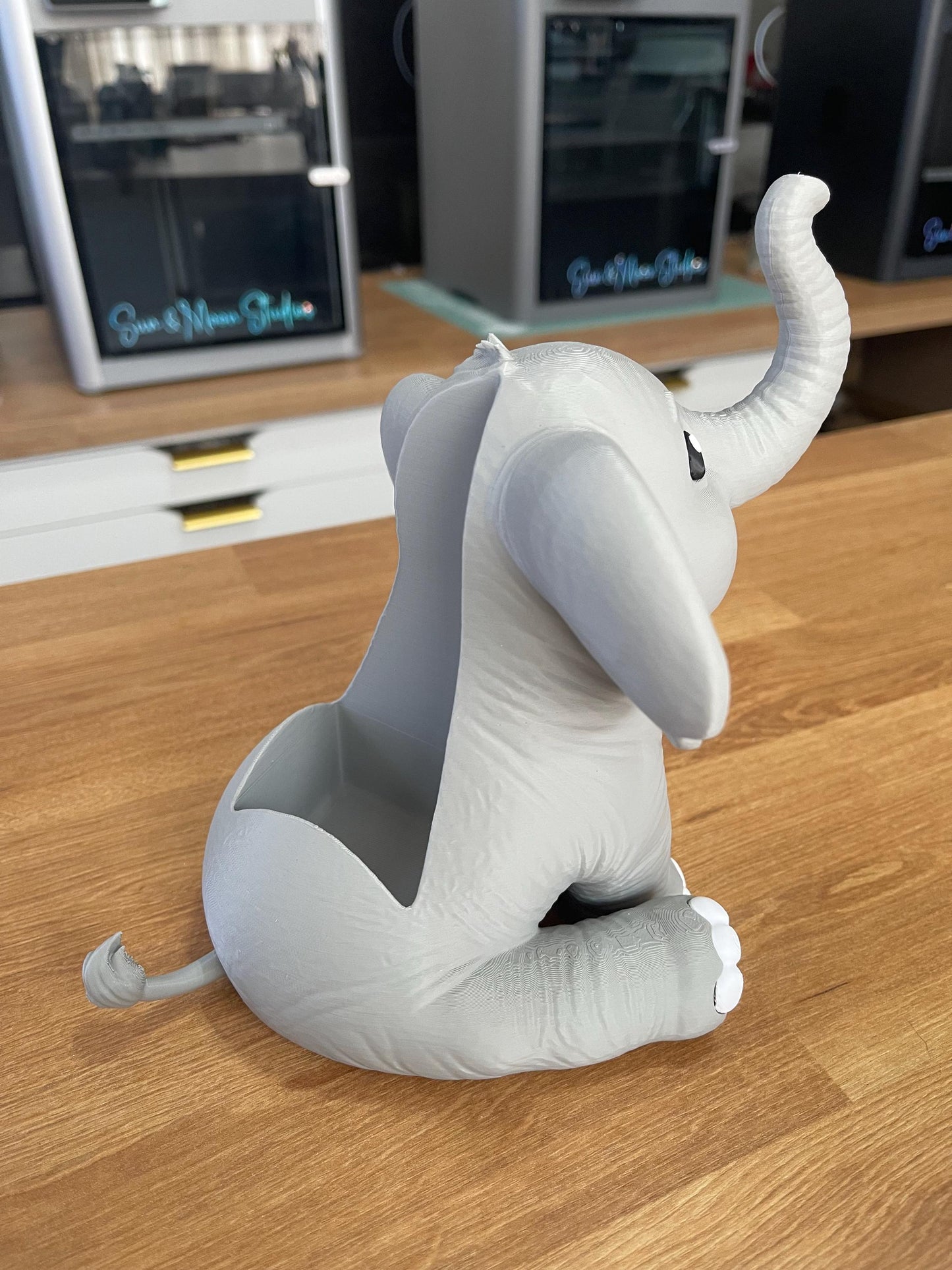 Elephant Soap Holder for Bath & Body Works | Cute Animal Bathroom Decor | Kids Bathroom Sink Organizer | Foaming Soap Dispenser Holder