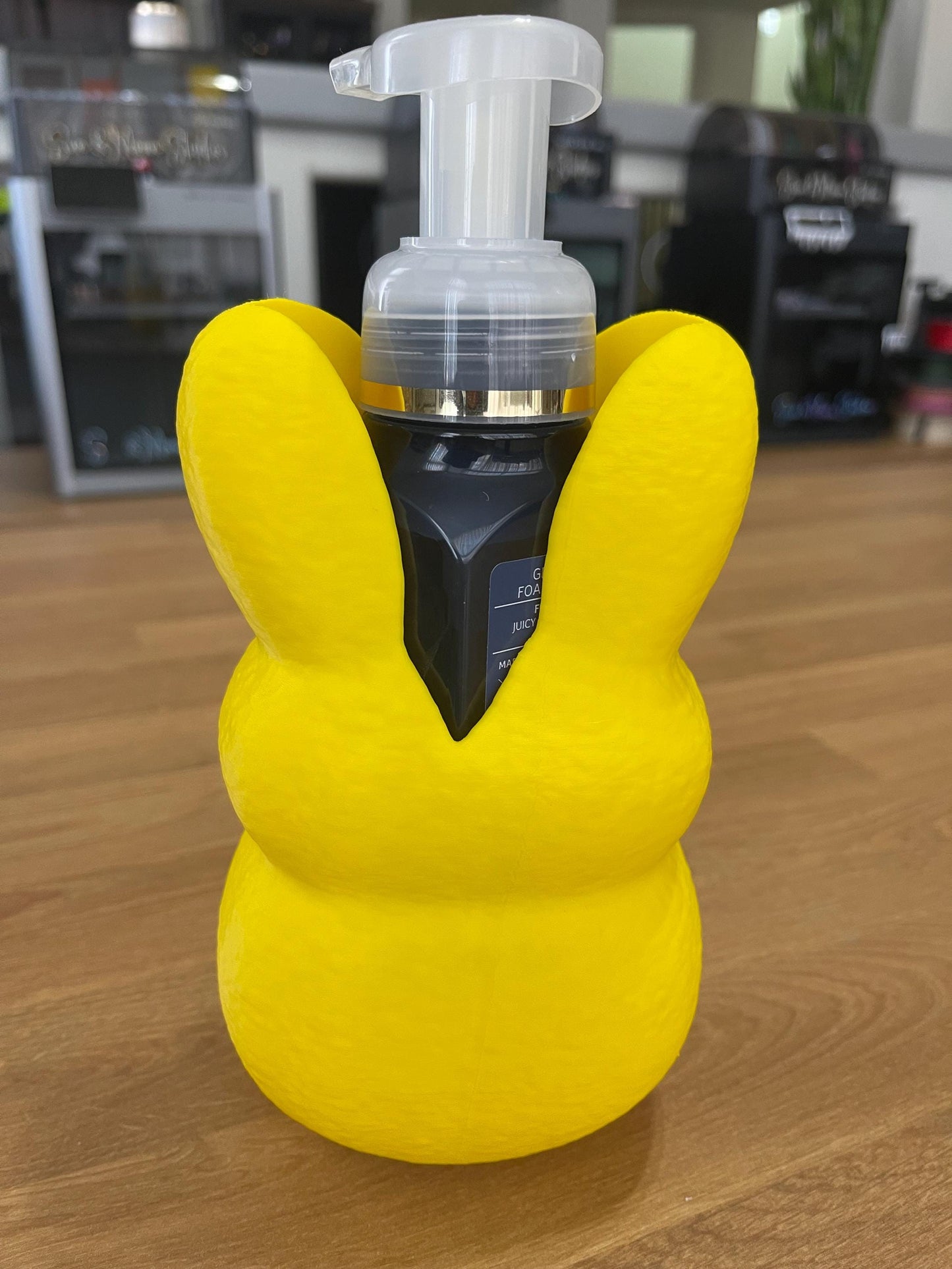 Peeps Bunny Soap Holder for Bath & Body Works Foaming Soap | Easter Bathroom Decor | Cute Bunny Soap Dispenser Holder