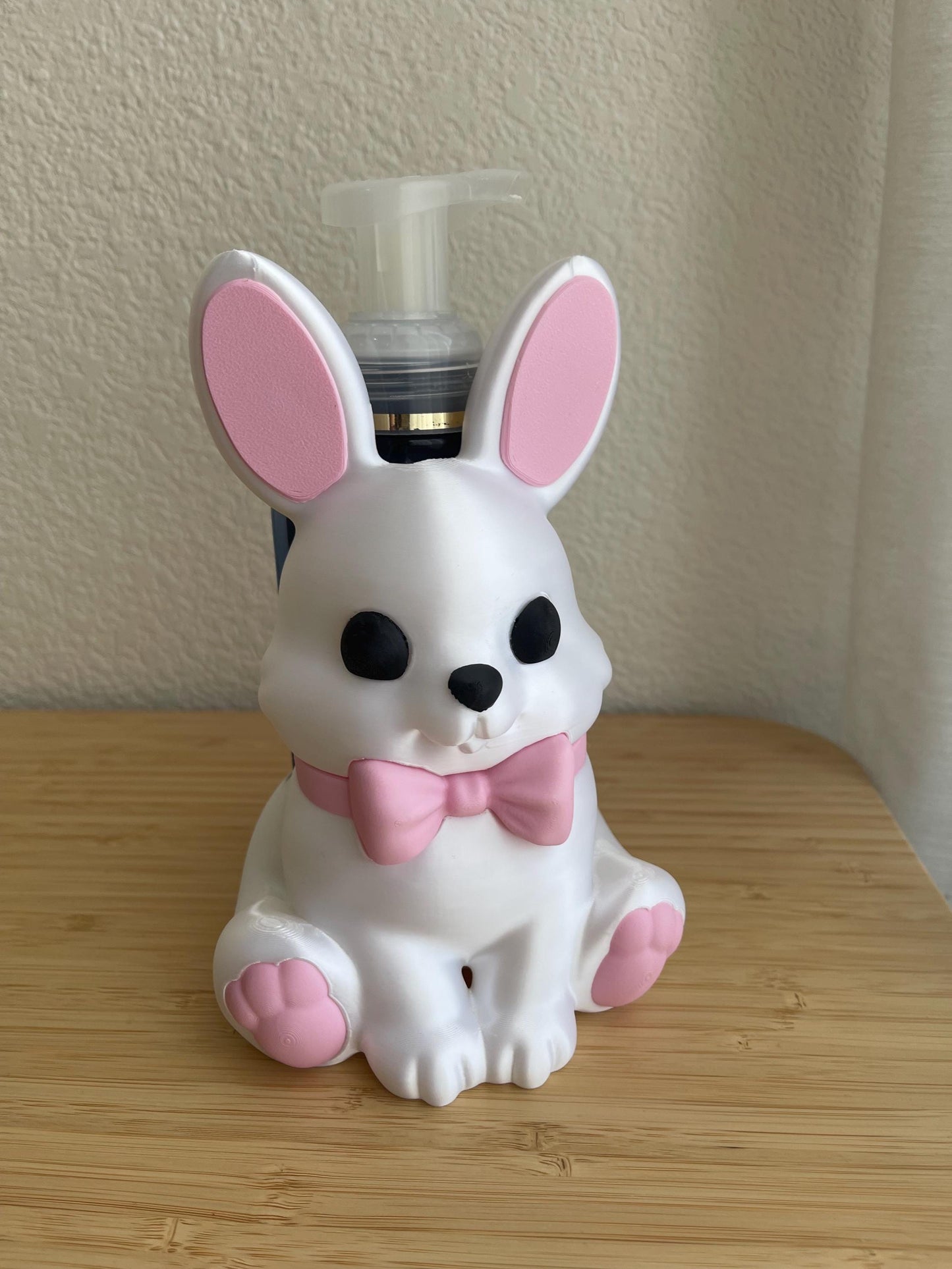 Bunny Soap Holder for Bath & Body Works Foaming Soap, Easter Decor, Cute Rabbit Sink Holder, Spring Bathroom Vibes