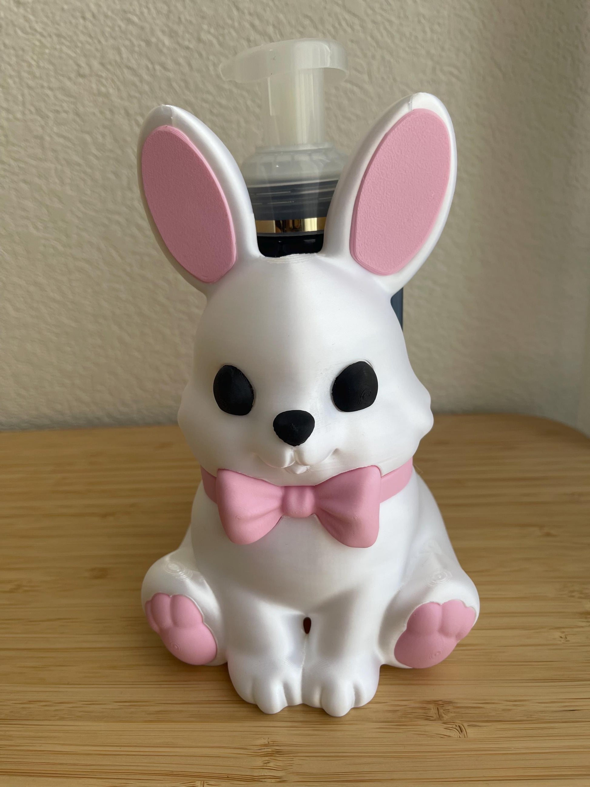 Bunny Soap Holder for Bath & Body Works Foaming Soap, Easter Decor, Cute Rabbit Sink Holder, Spring Bathroom Vibes