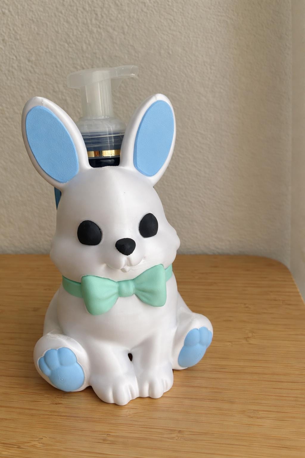 Bunny Soap Holder for Bath & Body Works Foaming Soap, Easter Decor, Cute Rabbit Sink Holder, Spring Bathroom Vibes