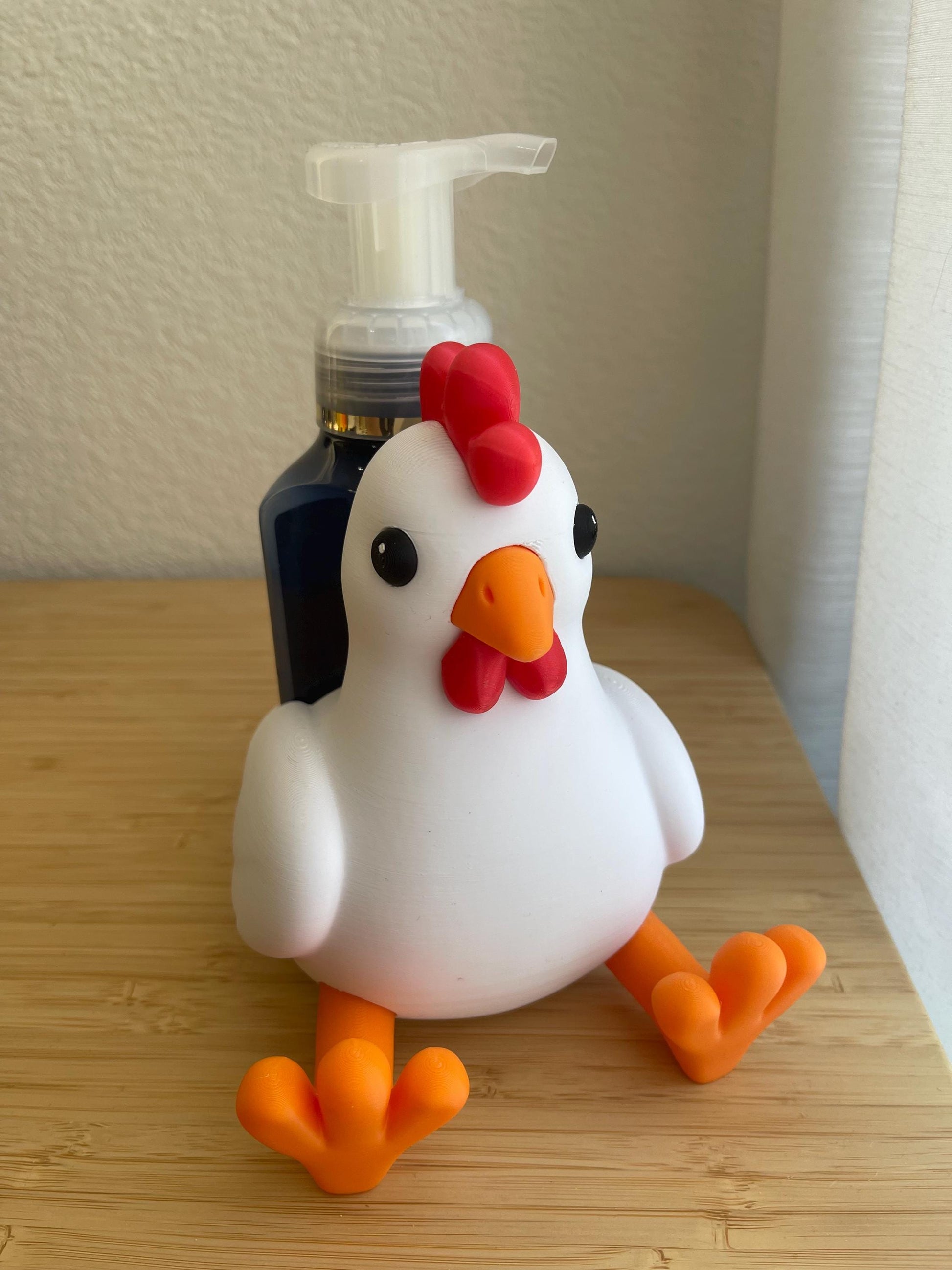 Chicken/Rooster Soap Holder | Farmhouse Bathroom Decor, Rooster Sink Organizer