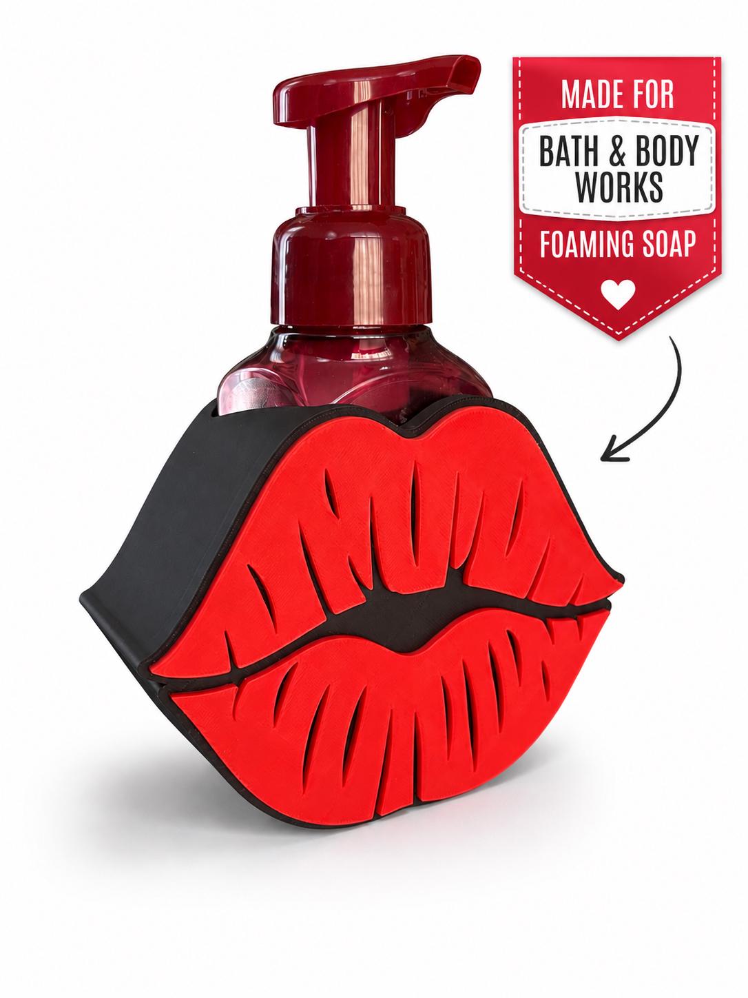 Lips Bath & Body Works Foaming Soap Holder