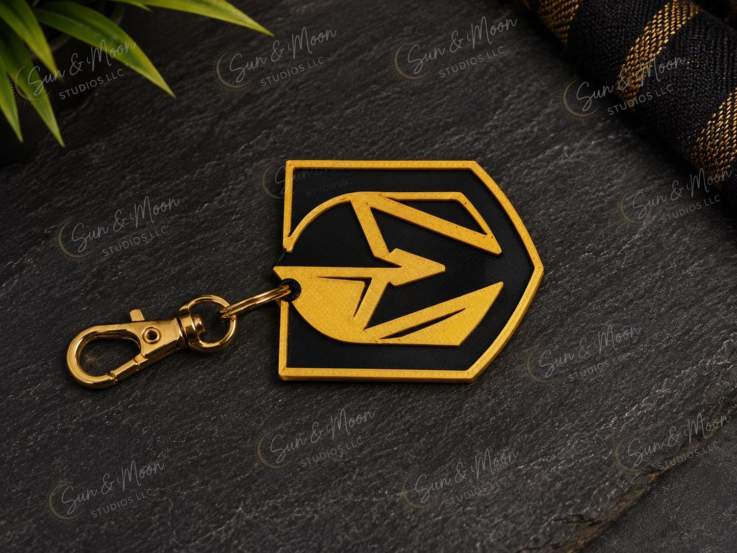 VGK Can Tab Opener Keychain | Vegas Hockey Fan Gift | Soda Can Tab Puller | Vegas Gold & Black Keychain | Hockey Fan Accessory