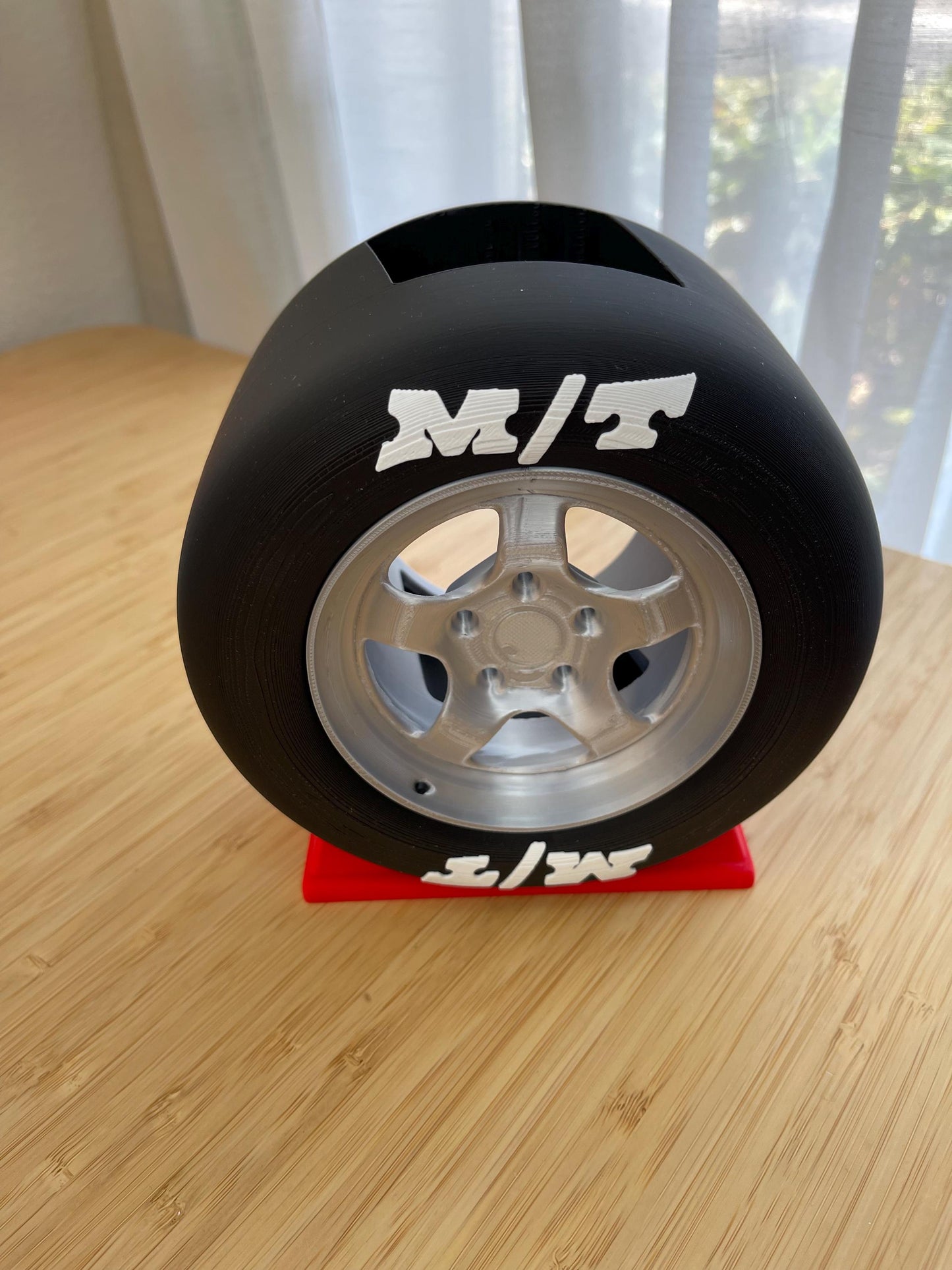 Racing Slick Tire Bath & Body Works Foaming Soap Holder