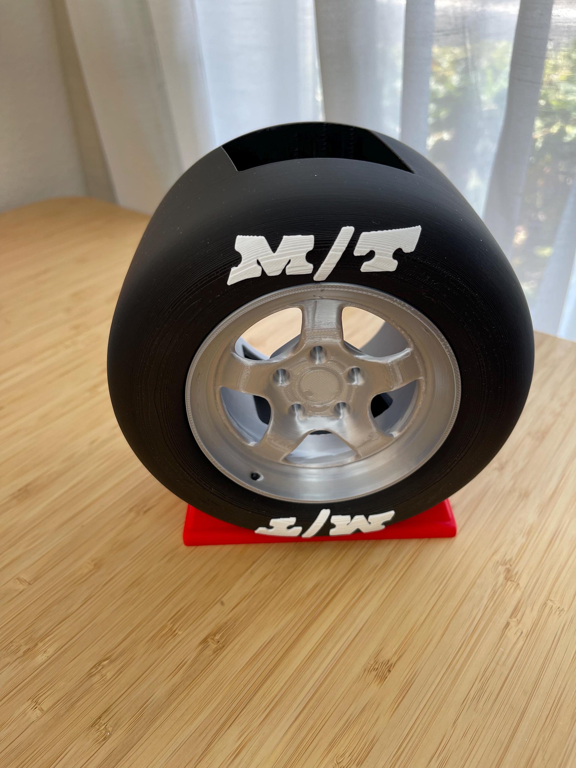 Racing Slick Tire Bath & Body Works Foaming Soap Holder