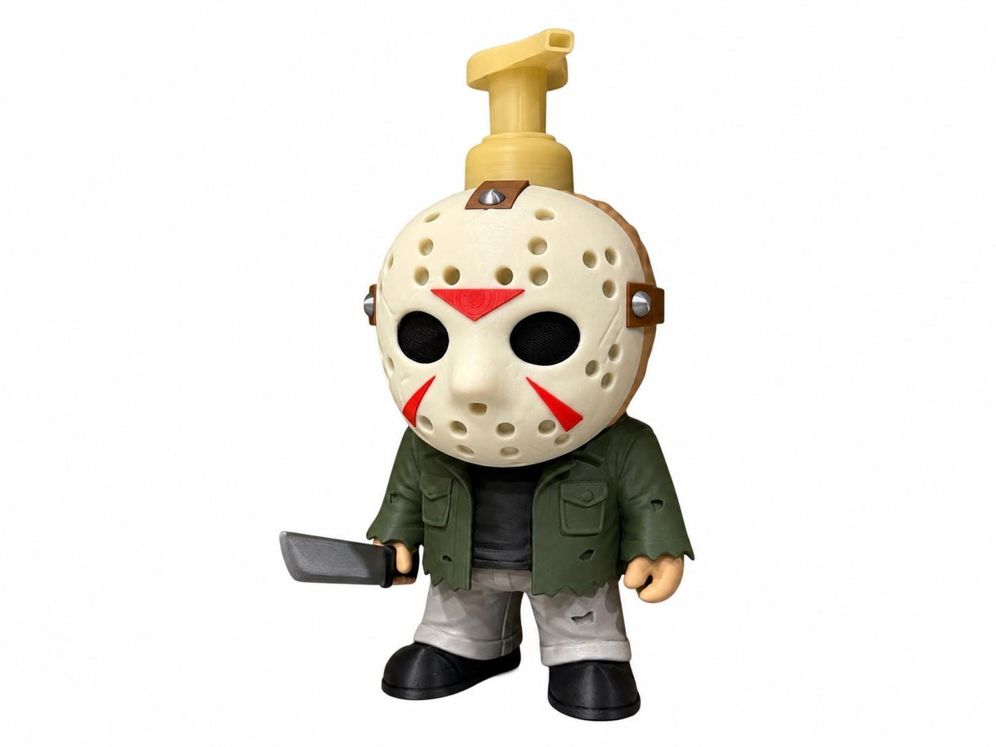 Chibi Horror Character Foaming Soap Holders | Designed to Fit Bath & Body Works® Foaming Soap | Halloween Bathroom Decor | Horror Fan Gift