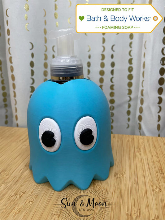 Retro Gaming Ghost Foaming Soap Holder (Bath & Body Works), Gamer Gift