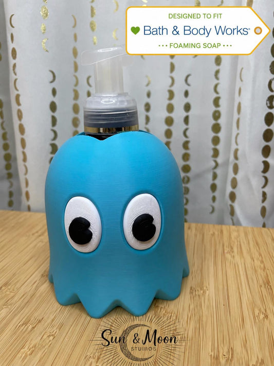 Retro Gaming Ghost Foaming Soap Holder (Bath & Body Works), Gamer Gift