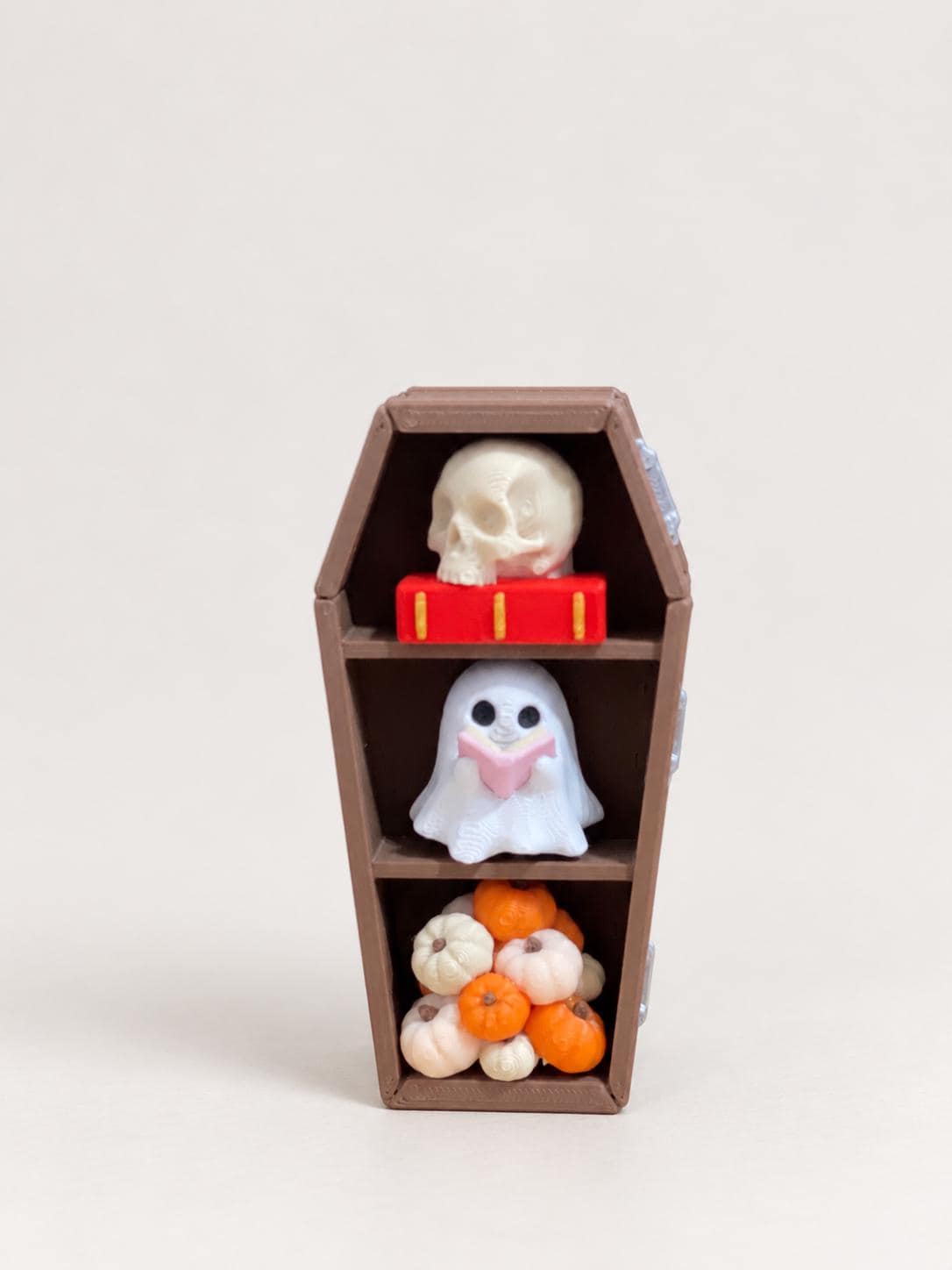 Build Your Own Coffin Shelf Fidget Clicker, Gothic Decor, Custom Interchangeable Keycaps, Sensory Toy