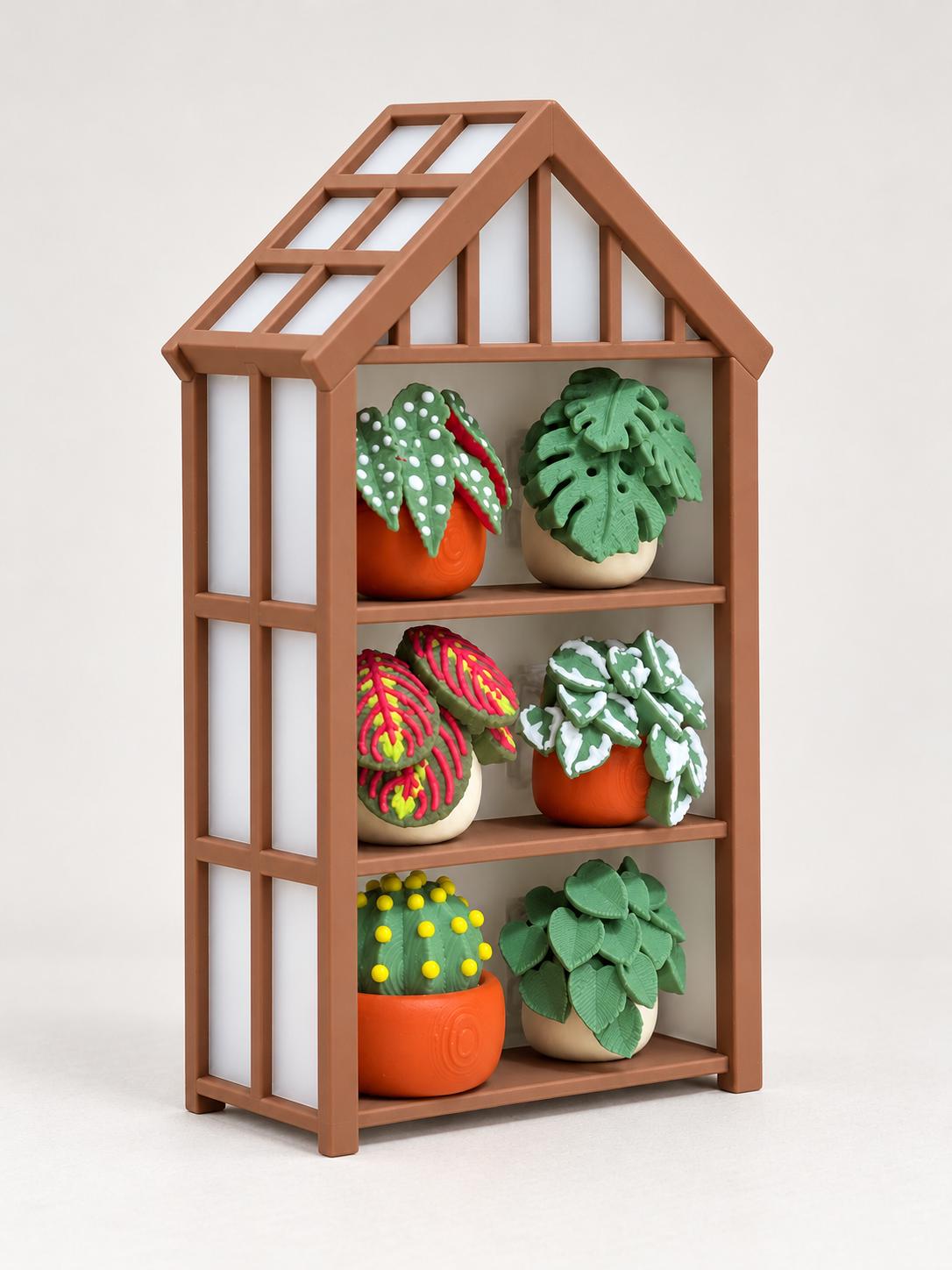 Build Your Own Greenhouse Fidget Clicker, Custom Interchangeable Plant Keycaps, Sensory Desk Toy, Plant Lover Gift