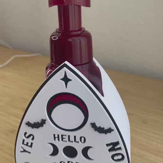 Ouija Planchette Soap Holder for Bath & Body Works Foaming Soap | Gothic Bathroom Decor | Witchy Halloween Soap Dispenser Holder