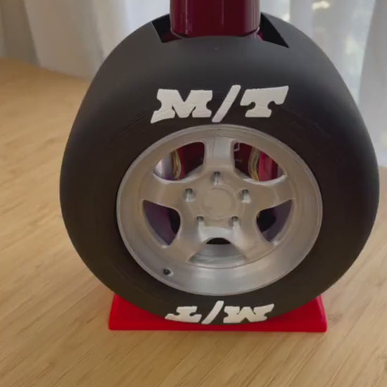 Racing Slick Tire Bath & Body Works Foaming Soap Holder