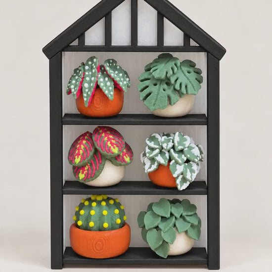 Build Your Own Greenhouse Fidget Clicker, Custom Interchangeable Plant Keycaps, Sensory Desk Toy, Plant Lover Gift