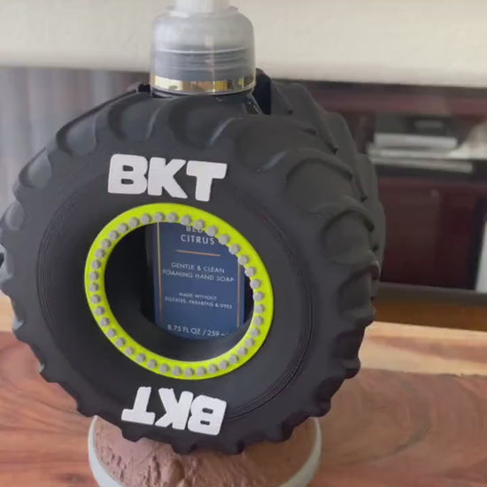 Monster Truck Tire Bath & Body Works Foaming Soap Holder