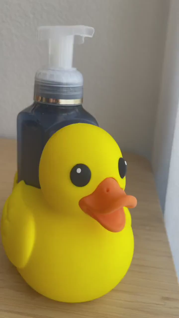 Rubber Duck Soap Holder for Bath & Body Works Foaming Soap | Playful Counter Decor