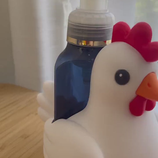Chicken/Rooster Soap Holder | Farmhouse Bathroom Decor, Rooster Sink Organizer
